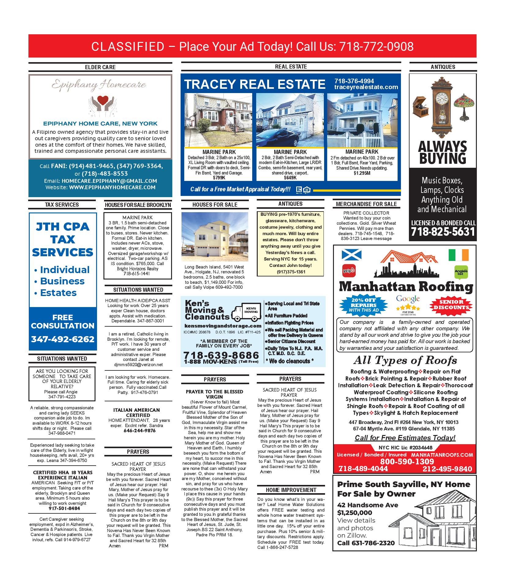 Classified & Real Estate April 5 P2